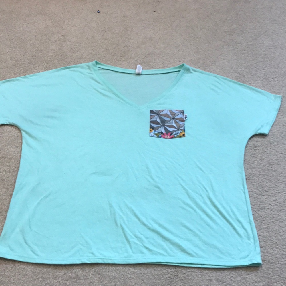 Mint Green Epcot Shirt